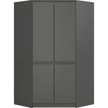 Šatní skříň Skříň Akord S100 100 x 180 x 50 cm grafit
