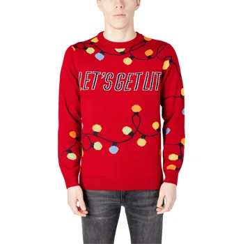 Dámské oblečení Vánoční svetr Only &amp;amp; Sons Only červená 3494365