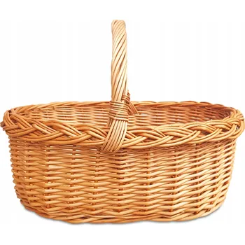 Nákupní košík Nákupní košík proutěný hnědý