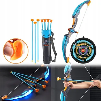 VELKÝ LUK STŘELECKÝ SET ŠÍPY ŠTÍT KOLÍK LUK
