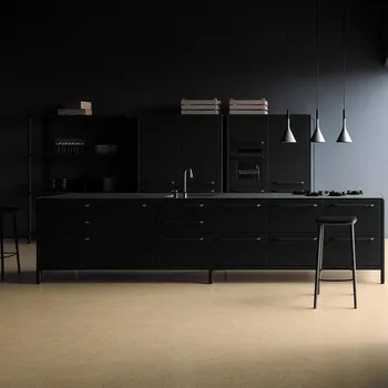 vinylová podlaha Korková lepená podlaha Champagner White barvená