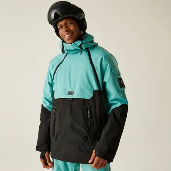 Pánská zimní lyžařská bunda Dare2b TBAR II tyrkysová/černá M