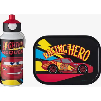 Svačinový box Mepal Home Mepal Svačinový set pro děti Campus Cars Go Červená UNI (2822294)