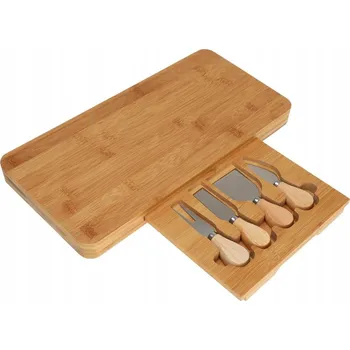 Kuchyňské prkénko Prkénko na krájení sýrů Kinghoff bambusové 1 ks