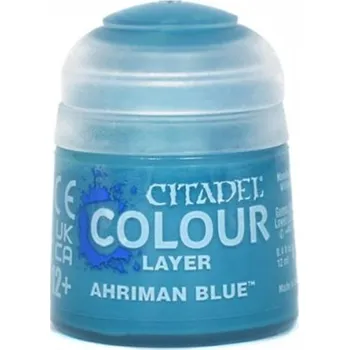 Modelářská barva Warhammer Citadel Layer AHRIMAN BLUE 12ml