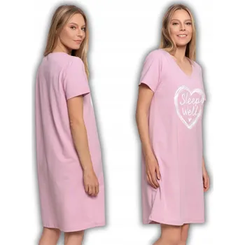 Dámské noční prádlo Noční košile Moraj , krátký košile noční nad kolena, velikost L