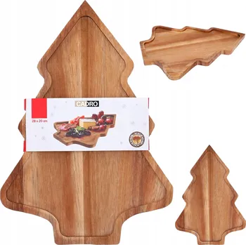 Podnos Cadro Podnos na servírování ve tvaru vánočního stromku