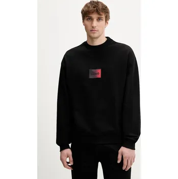 Dámská mikina Bavlněná mikina HUGO Danotop 50553134 černá 99X, vel. XL