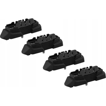 Nosič kol Střešní nosič tyče Thule WINGBAR EVO BLACK Mercedes V W447 Marco Polo