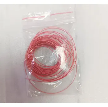 Korálek Dovoz Nylonové lanko Ø0,45 mm růžové 3m