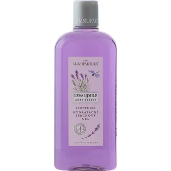 Sprchový gel Manufaktura Antistres hydratační sprchový gel LEVANDULE 300 ml