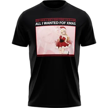 Pánské tričko Animerch Tričko Marin X-Mas 2025 LIMITED - černé Velikost oblečení: 2XL