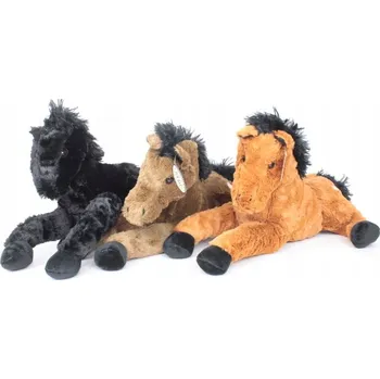 plyšák Plyšák Kůň s Hlasem 40 cm Ležící se Zvukem +