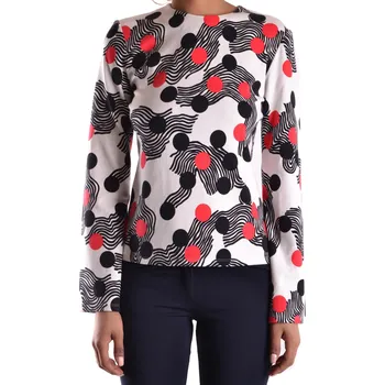 Dámská halenka Vzorovaná halenka s dlouhým rukávem Msgm černá | modrá | bílá | červená | vícebarevná 3490700