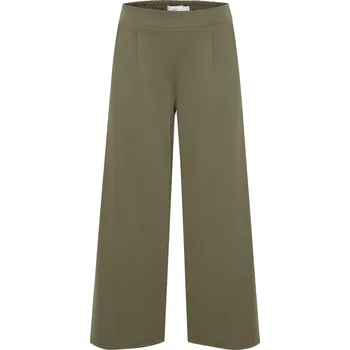 Dámské kalhoty Ichi dámské kalhoty ICHI kaki 3494294