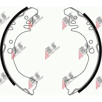 Brzdová hadice BRZDOVÉ ČELISTI DAIHATSU CUORE 98-00 (+ABS)