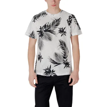 Pánské tričko Antony Morato pánské tričko s květinovým vzorem Antony Morato černá | bílá 3491764