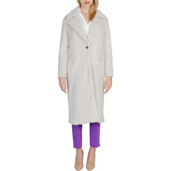 Dámský kabát Dámský zimní kabát Sol Wears Women krémová 3494486