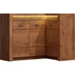 Rohová Komoda, jasan světlý, INFINITY I-15