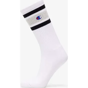 Pánské ponožky Ponožky Champion Rochester Crew Sock White/ Melange Grey/ Black 39-42