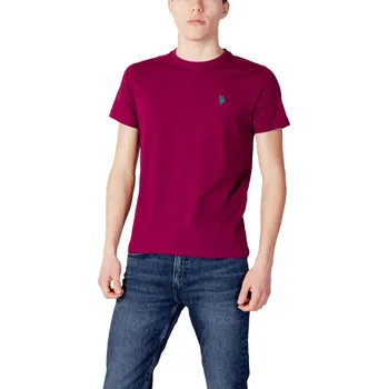Pánské tričko Us Polo Assn. pánské tričko US Polo Assn modrá | fuchsiová 3494598