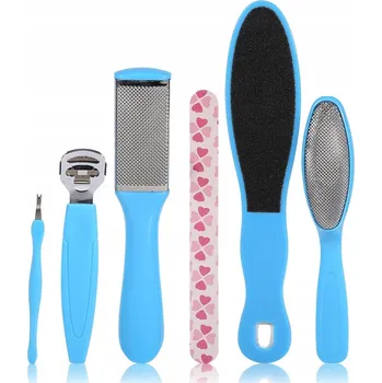 Sada pilníků na nohy Pilník na paty 10 Ks