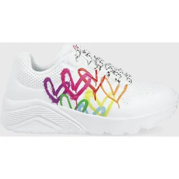 Dětská móda Dětské sneakers boty Skechers 314061L.PPYY bílá 00X, EUR 33