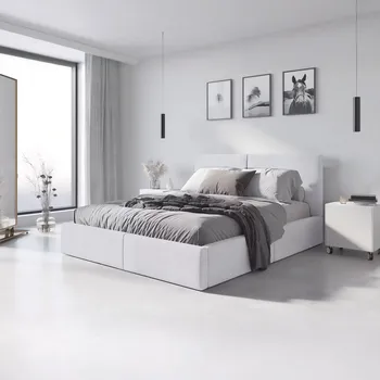 Postel SMB HILARY 2 140x200 cm TRINITY 00 (bílá)