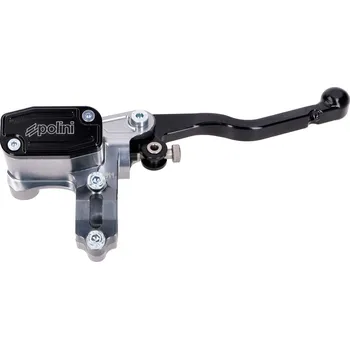 Brzda pro motocykl Brzdová pumpa / brzdový válec Polini přední (pravý) pístek D=11 mm s brzdovou páčkou pro Yamaha Aerox 50cc LC 2004-, MBK Nitro 50cc LC 1996-, Piaggio Zip 50cc LC 1996- 178.0101