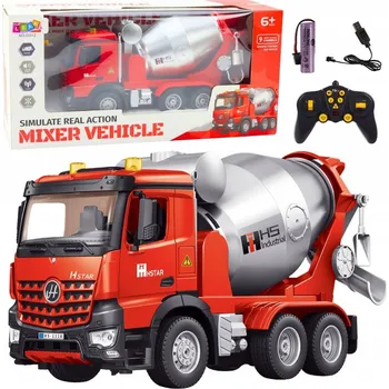 RC model auta Dálkově ovládaný míchač betonu RC 2.4G PILOT 9 KANÁLŮ