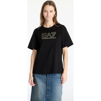 Dámské tričko Tričko EA7 Emporio Armani Train Visibility W Tee Ss Black/ Gold M