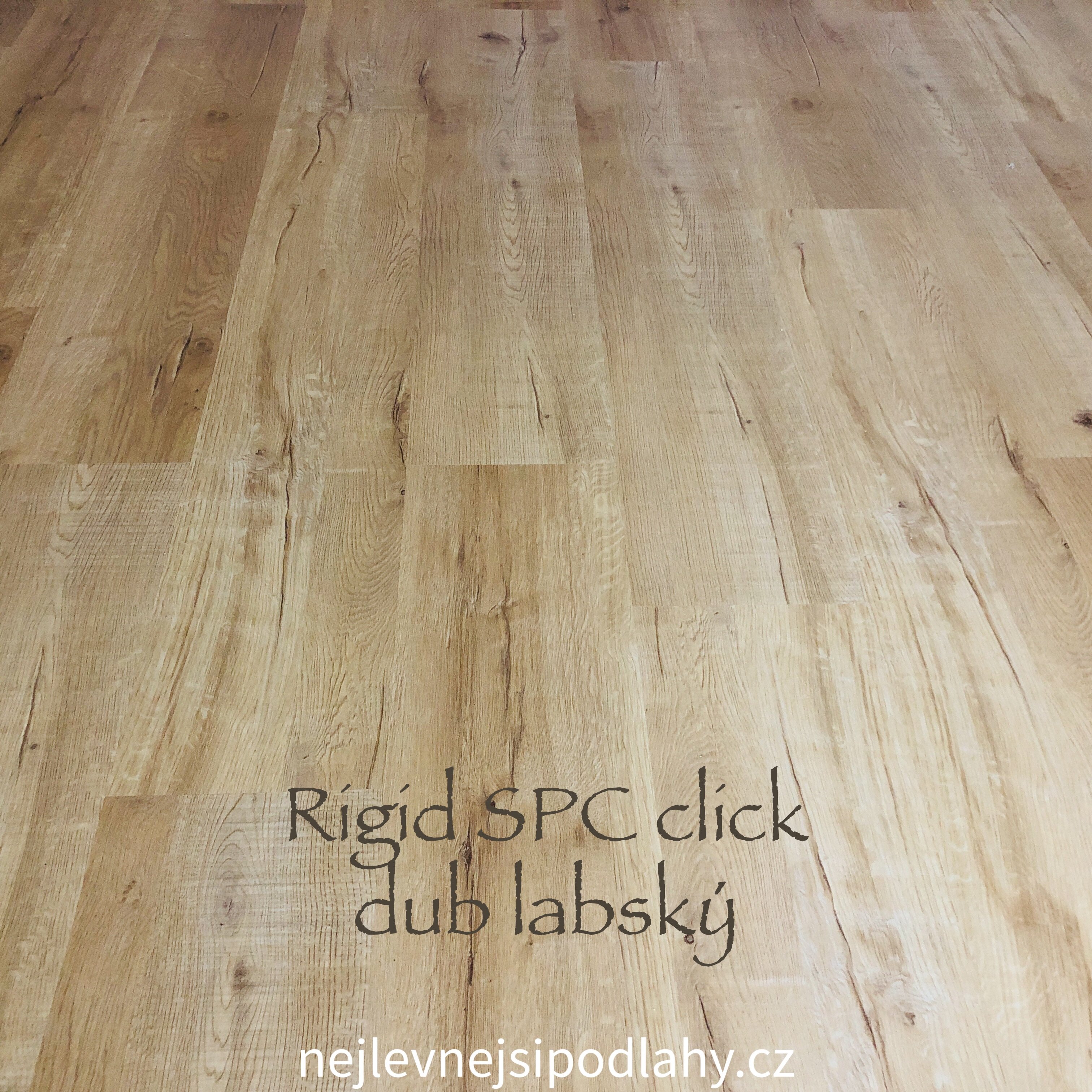 Rigid vinyl click dub labský 9475 - 1 m2