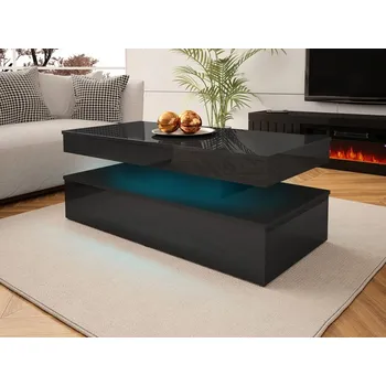 Konferenční stolek Mirjan24 Lestirola konferenční stolek s LED osvětlením