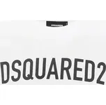 Bílé triko Dsquared2 s krátkým rukávem Dsquared2 černá | bílá 3491723