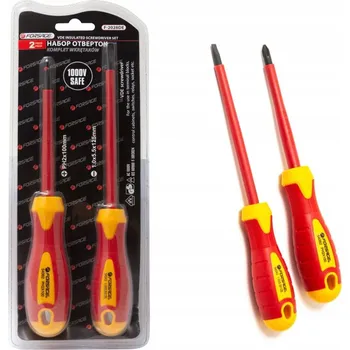 Šroubovák Šroubováky Forsage F-2028DE izolované 2 ks