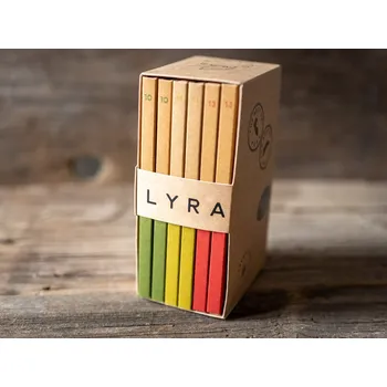 Čokoláda Lyra KNIHOVNA Sada 6 ks single origin tabulkových čokolád 540 g