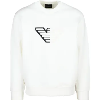 Pánská mikina Bílá mikina Emporio Armani Emporio Armani bílá 3488680