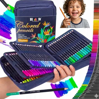 Pastelka Sada Pastelek Pastelky H&B , 120 barev