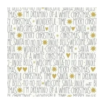 Papírový ubrousek Papírový ubrousek čtvercový 33 cm x 33 cm