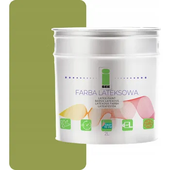 barva na zeď Latexová Barva na stropy a stěny I SEE 2 l BARVA LATEKSOWA H2430 matná