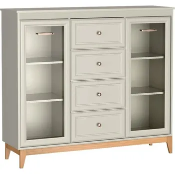 Jarstol Vitrína 141,5 cm Windsor 7 LED osvětlení: Bez LED osvětlení