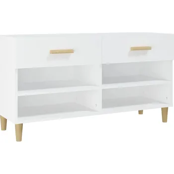 Botník VidaXL 30 x 105 x 35 cm bílá