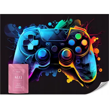 Fototapeta Fototapeta pro teenagery Abstraktní PAD Barevný ovladač na hry 368x254