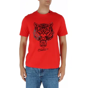 Pánské tričko Plein Sport pánské triko s krátkým rukávem Plein Sport černá | červená 3494503