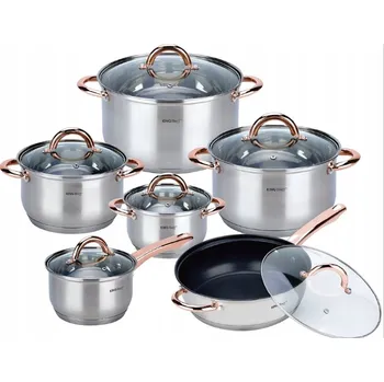 Sada nádobí KINGHOFF KH-1765 12 SADA HRNCŮ