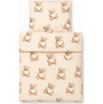 Povlečení SADA POVLEČENÍ S VÝPLNÍ DO POSTÝLKY 90x120 DĚTSKÁ KOJNECKÁ