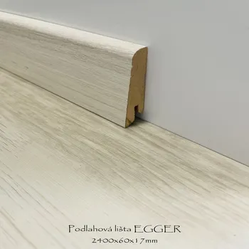 Podlahové lišty EGGER 2400x60x17mm Podlahové lišty EGGER 2400x60x17mm