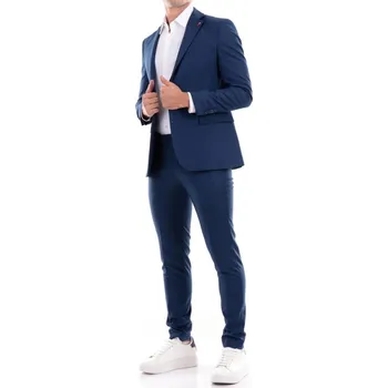 Pánské modré sako Mulish Mulish modrá | bílá 3494182