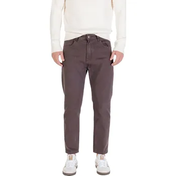 Pánské džíny Gianni Lupo pánské džíny Gianni Lupo hnědá | krémová 3486993