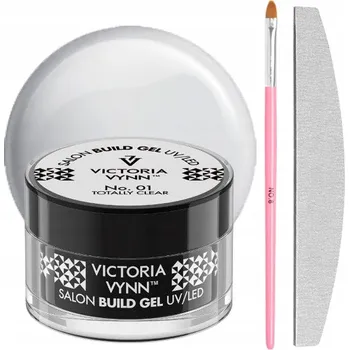 Lak na nehty VICTORIA VYNN SAMOVYROVNÁVACÍ STAVEBNÍ GEL STAVEBNÍ GEL 01 TOTALLY CLEAR 50ML